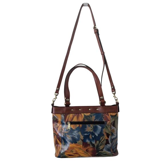 Patricia Nash Handbags - NWOT Patricia Nash MALLORY Large Leather Floral Print  Handbag Tote Purse